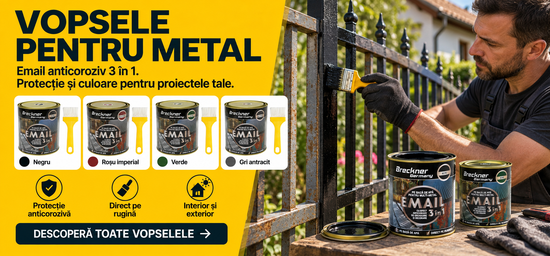 Vopsele pentru metal