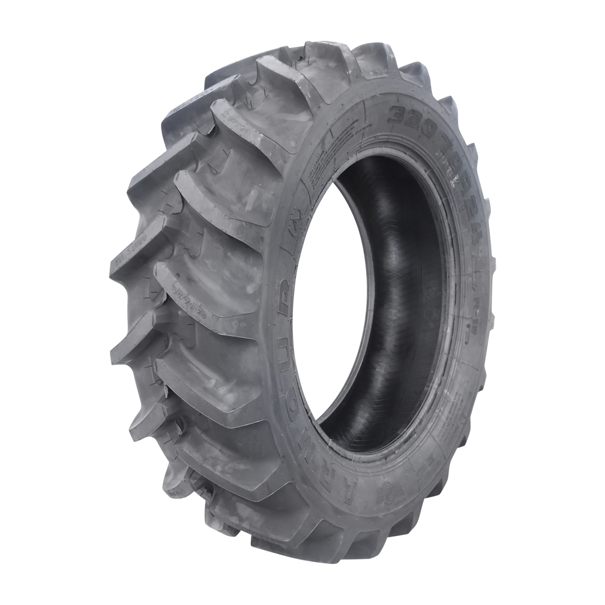 Anvelopa agricola radial tubeless 320/70R24 cu crampon V, profil R1-W