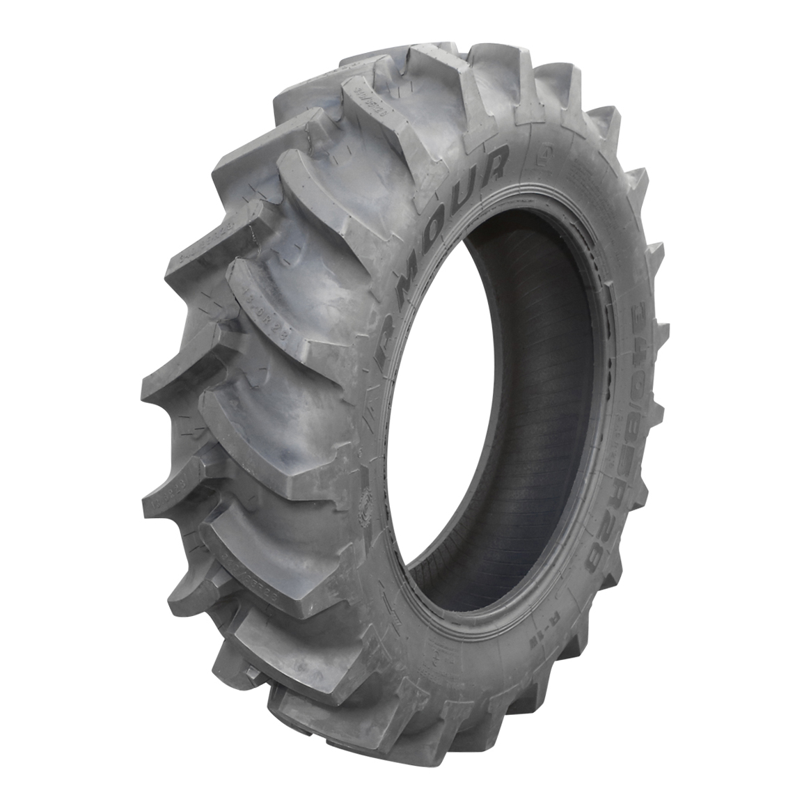 Anvelopa agricola 13.6R28 radial tubeless 340/85R28 cu crampon V, profil R1-W