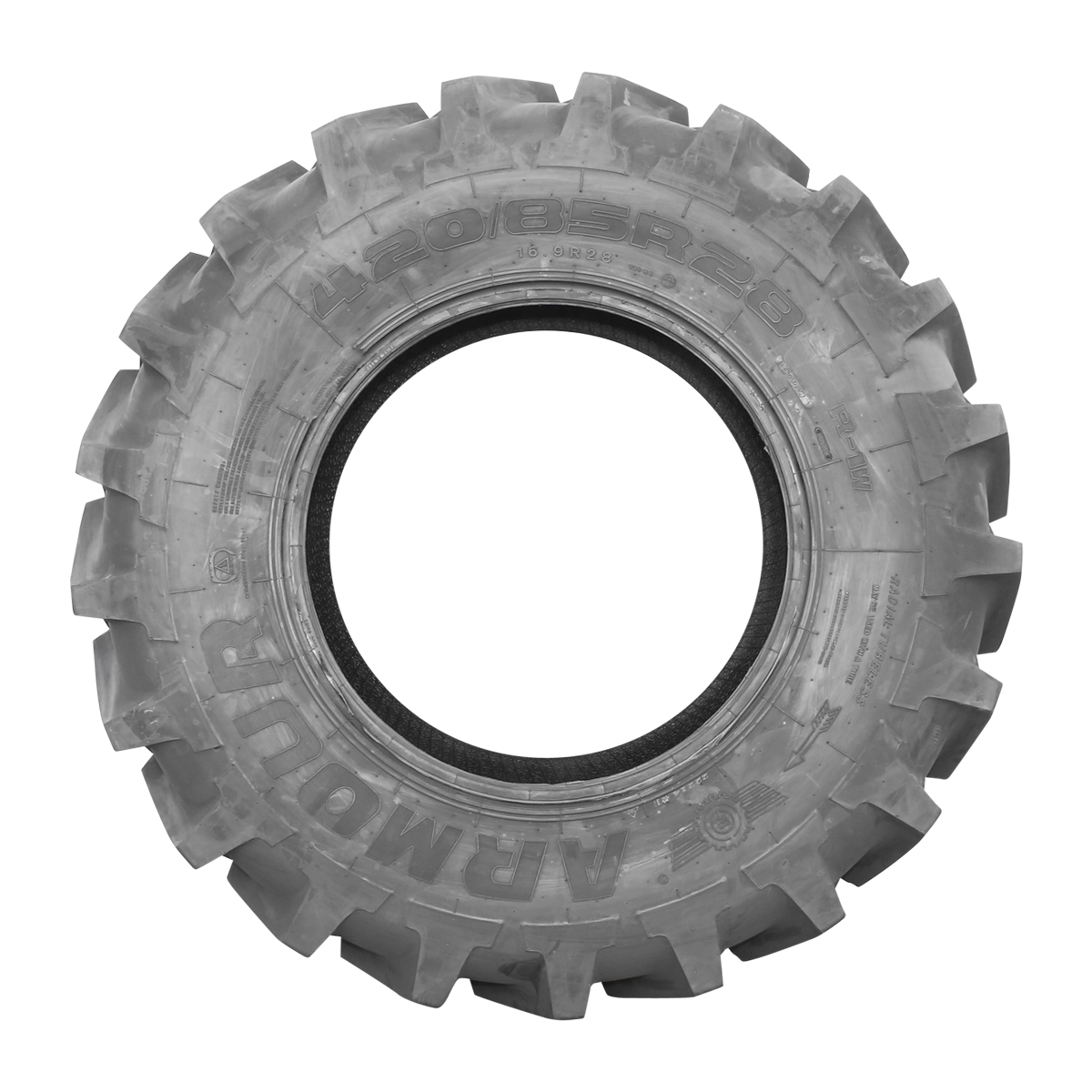 Anvelopa agricola radial tubeless 420/85R28 16.9R28 cu crampon profil V R-1W – imagine 3