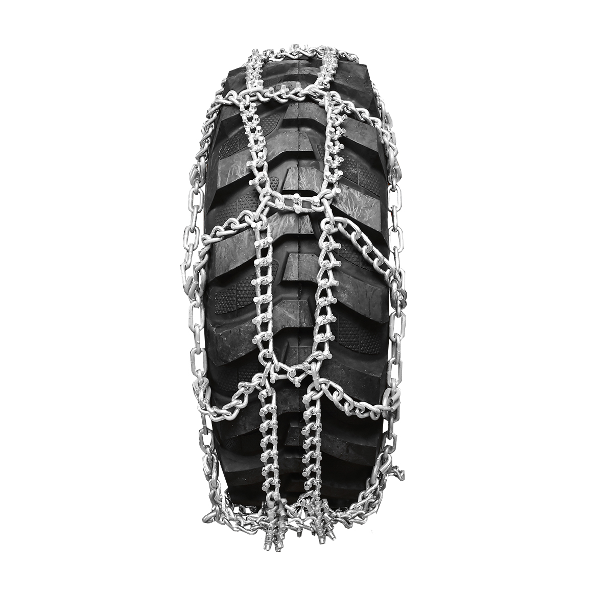 Set lanturi antiderapante N-NAIL 11mm dimensiune 18.4/26 pentru Tractor Forestier – imagine 2