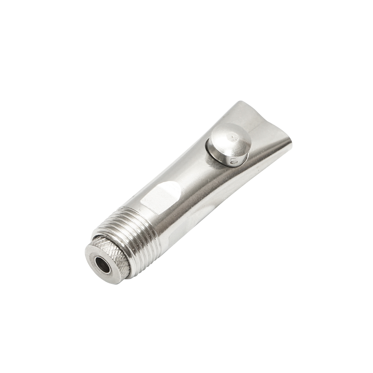 Suzeta din inox cu bila 85x21mm M20 pentru adapare porci si vitei – imagine 2