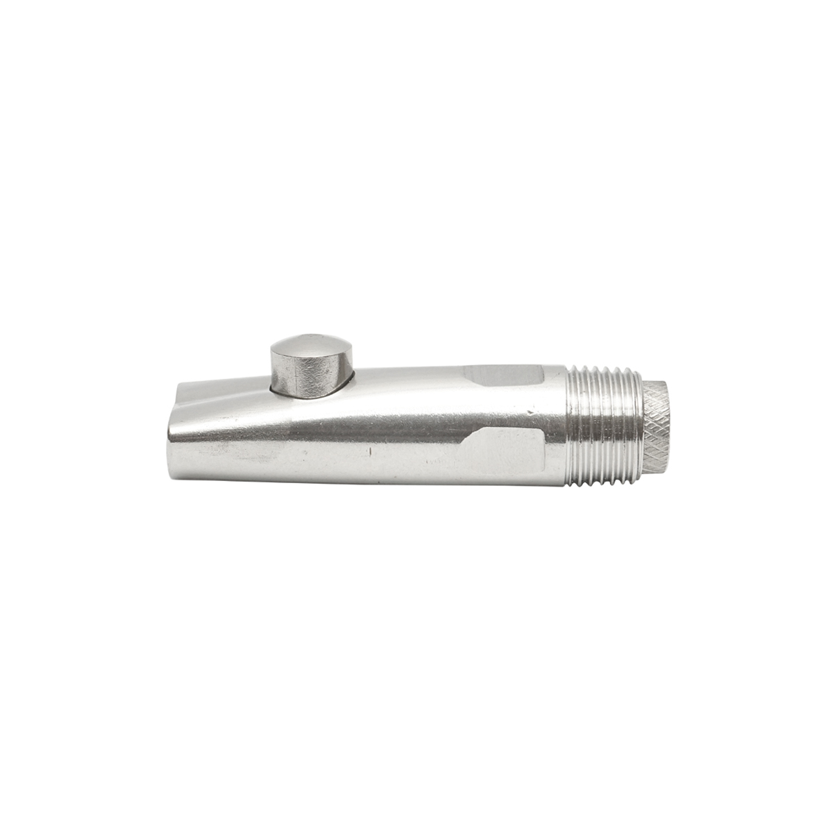 Suzeta din inox cu bila 85x21mm M20 pentru adapare porci si vitei – imagine 3