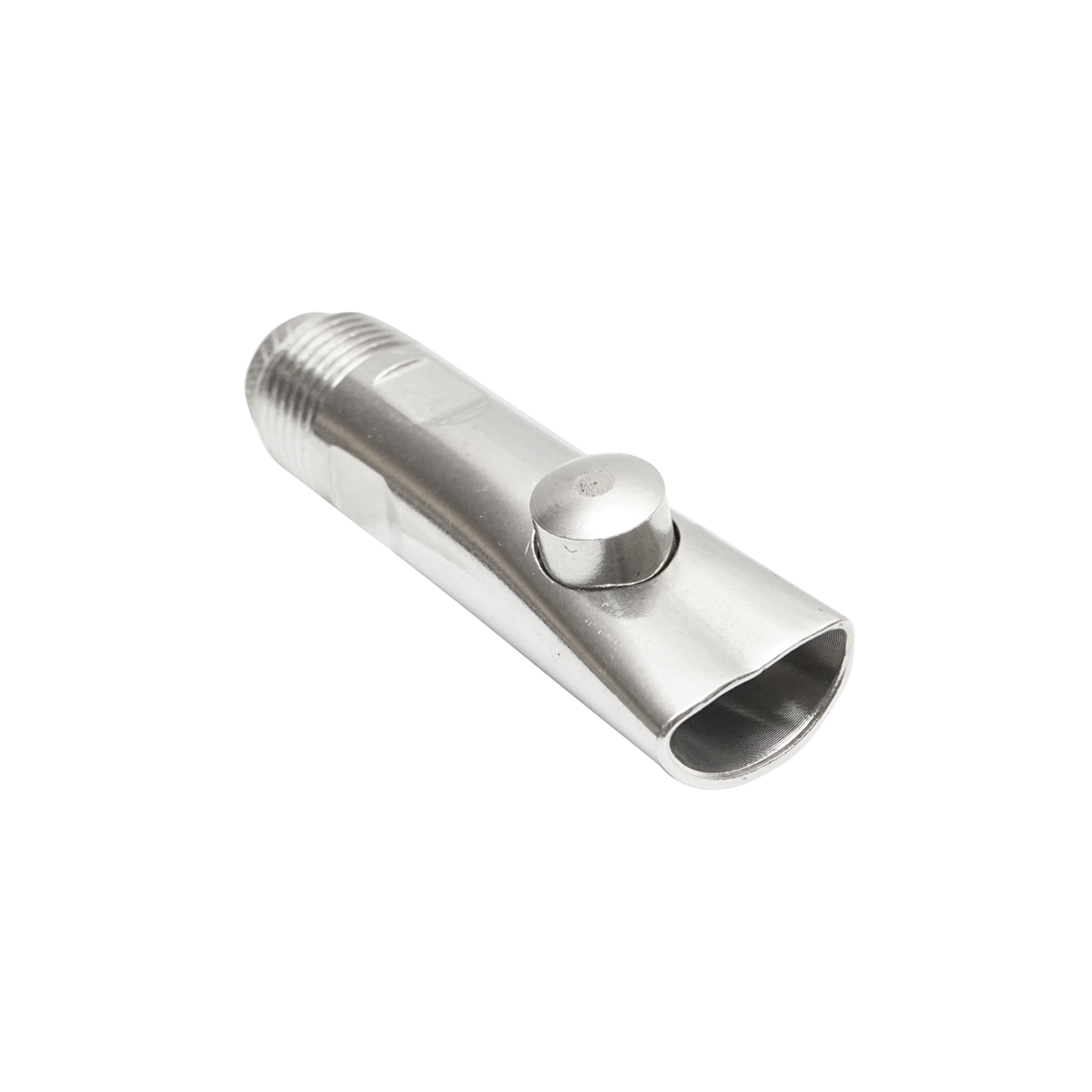 Suzeta din inox cu bila 85x21mm M20 pentru adapare porci si vitei – imagine 4