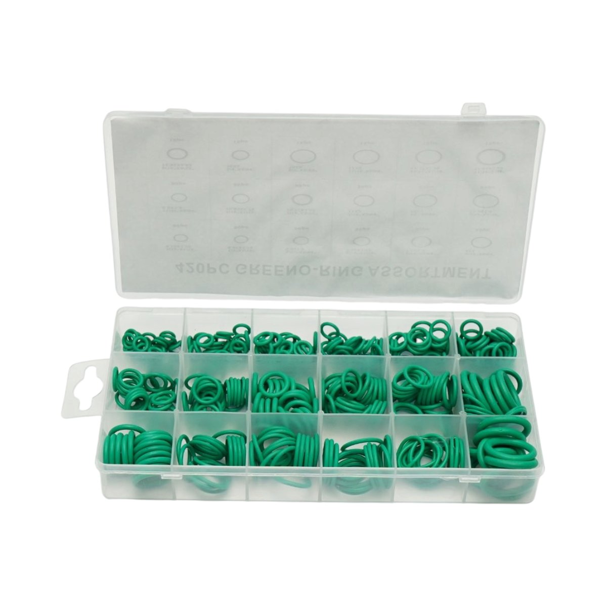 Trusa O-ring 420 piese culoare verde
