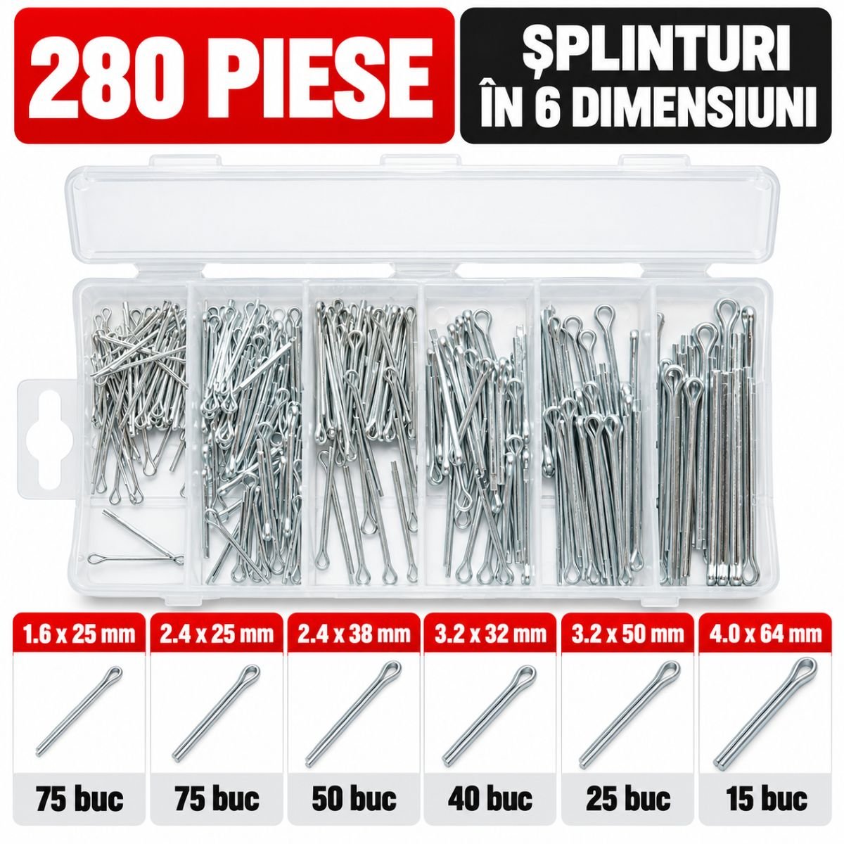 Trusa splinturi de siguranta 280 piese Breckner Germany – imagine 2