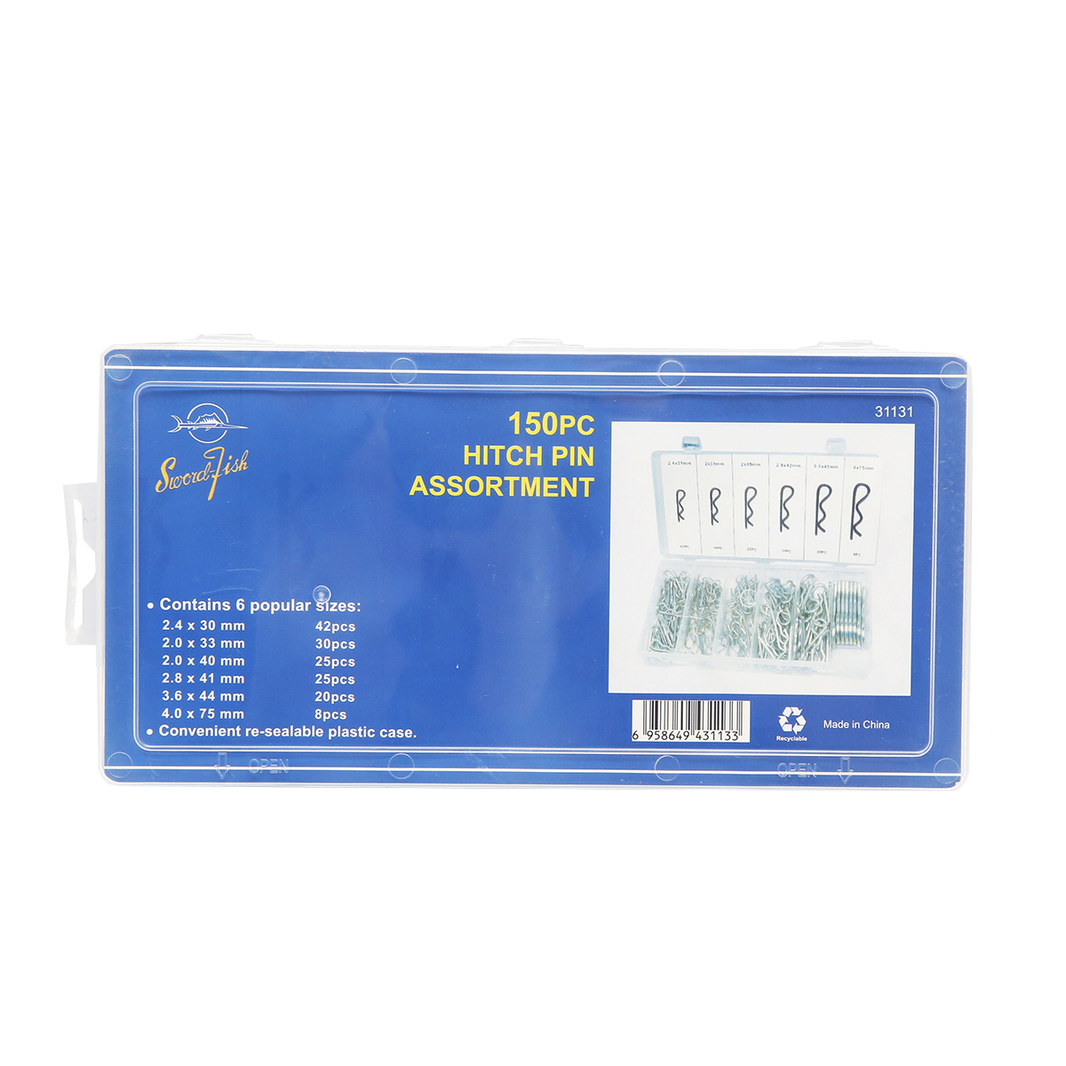 Trusa agrafe de siguranta 150 piese – imagine 3