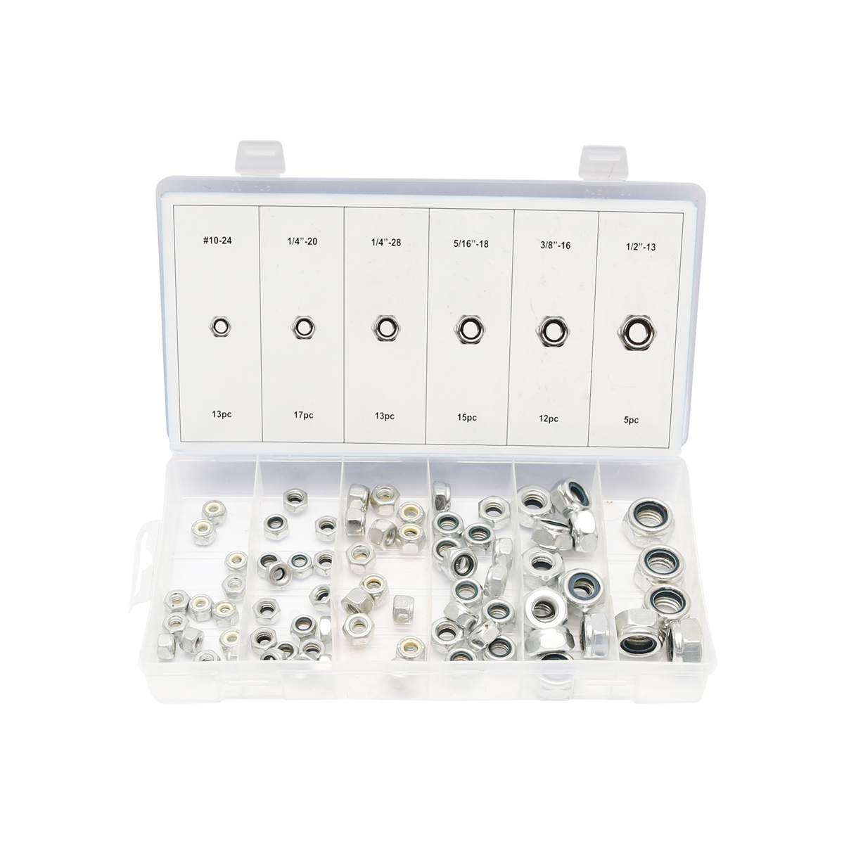 Trusa piulite cu autoblocare 75 piese – imagine 2