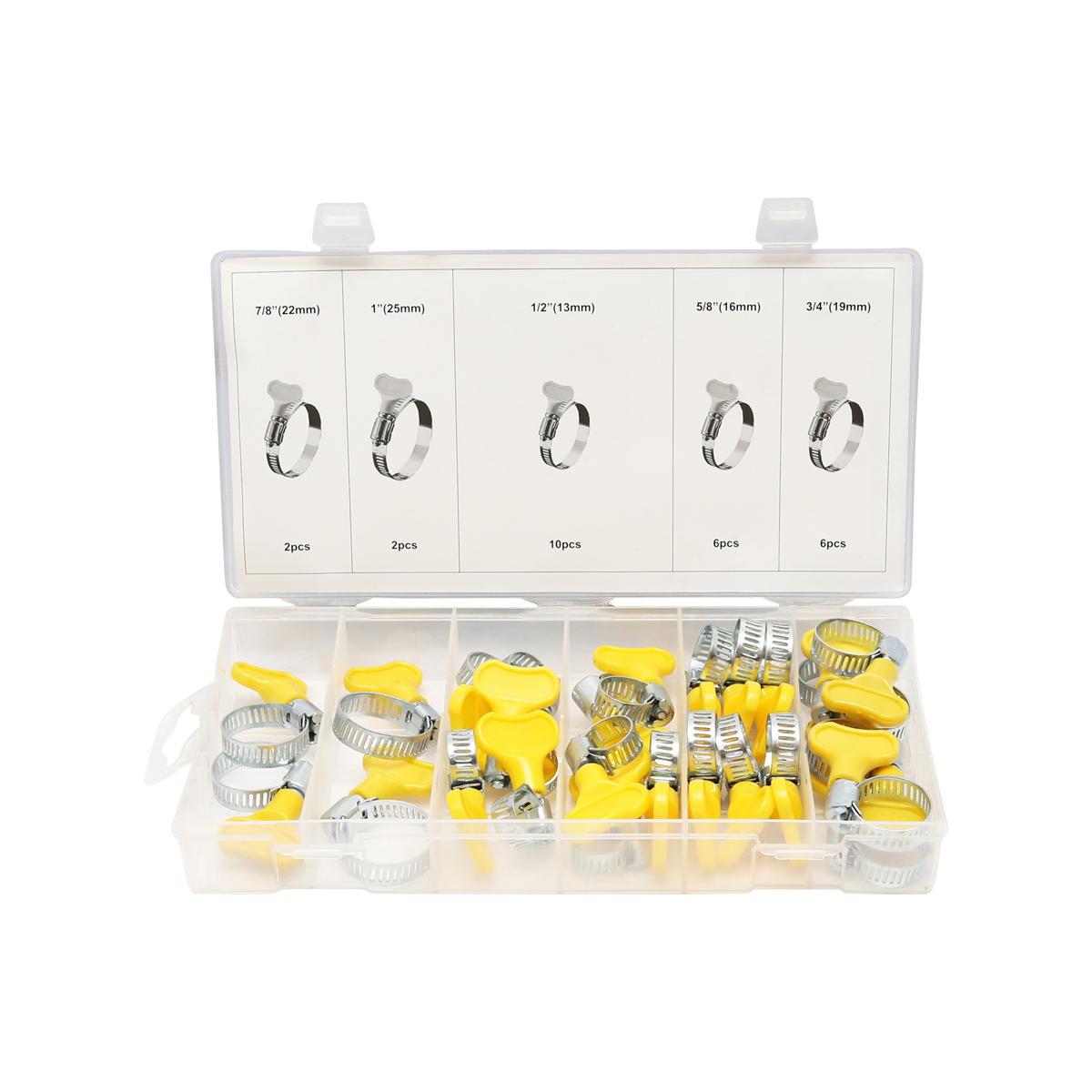 Trusa coliere furtun cu cheita 26 piese – imagine 2