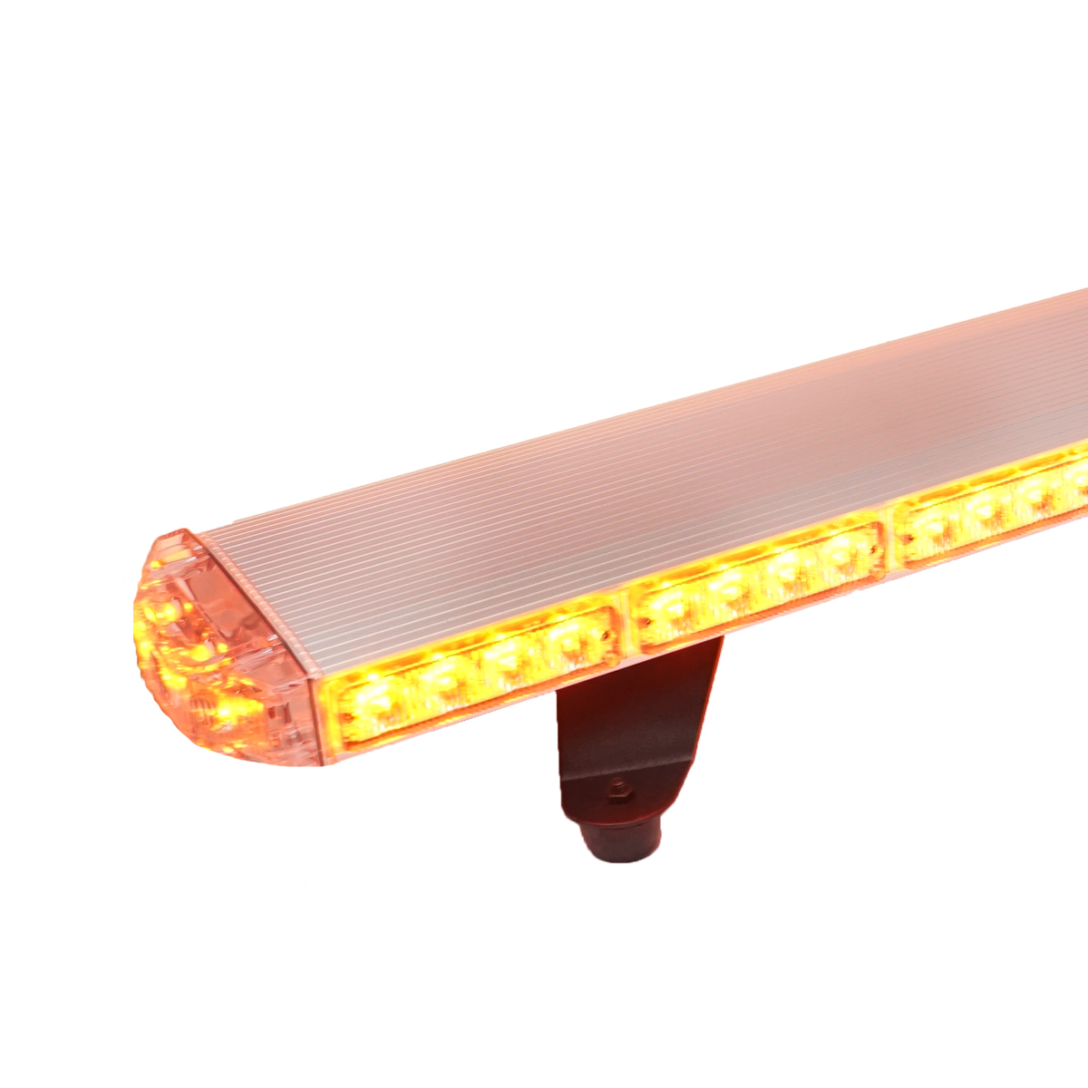 Rampa luminoasa girofar 12V cu 26 module lumina galbena 1440x143x43mm Breckner Germany – imagine 4