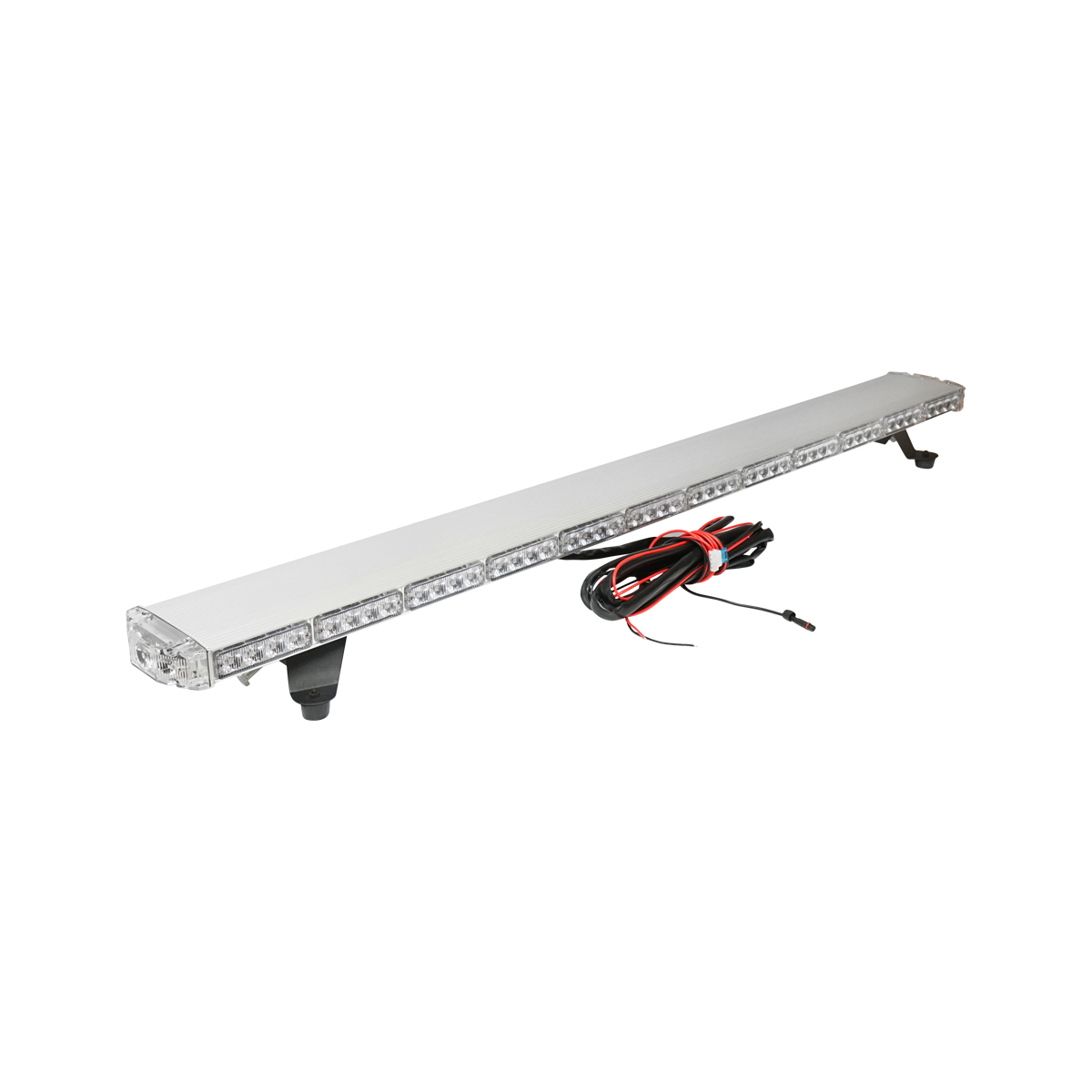 Rampa luminoasa girofar 12V cu 26 module lumina galbena 1440x143x43mm Breckner Germany – imagine 6