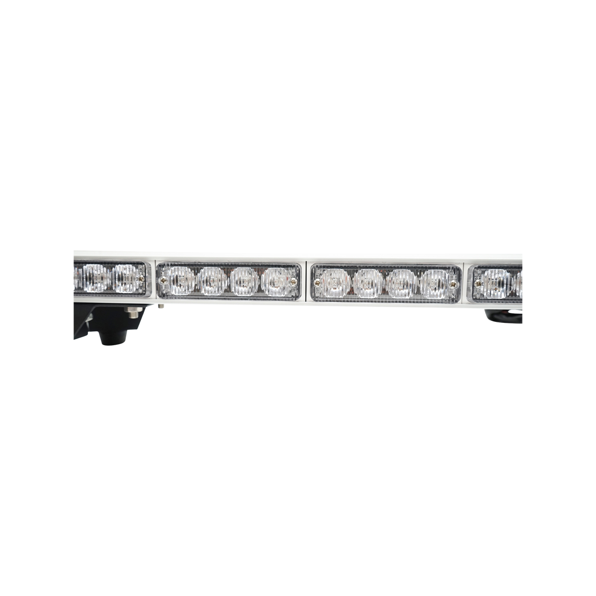 Rampa luminoasa girofar 12V cu 26 module lumina galbena 1440x143x43mm Breckner Germany – imagine 8