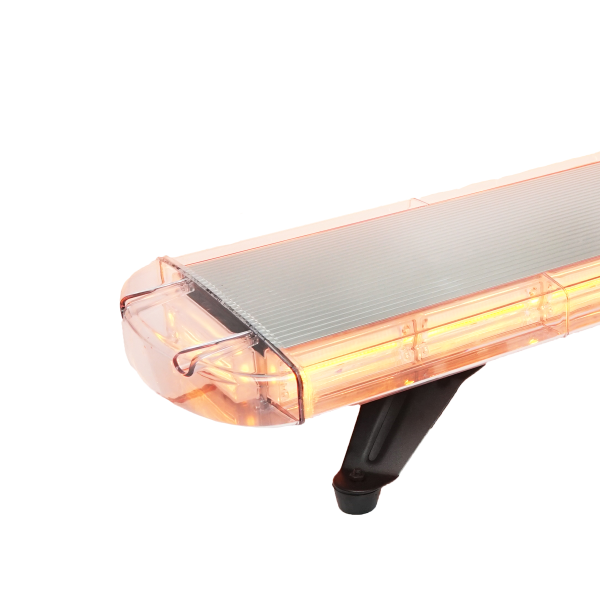 Rampa luminoasa girofar 12V cu 22 module lumina galbena 1180x210x64mm Breckner Germany – imagine 4