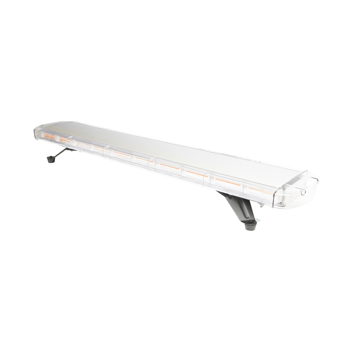 Rampa luminoasa girofar 12V cu 22 module lumina galbena 1180x210x64mm Breckner Germany – imagine 5