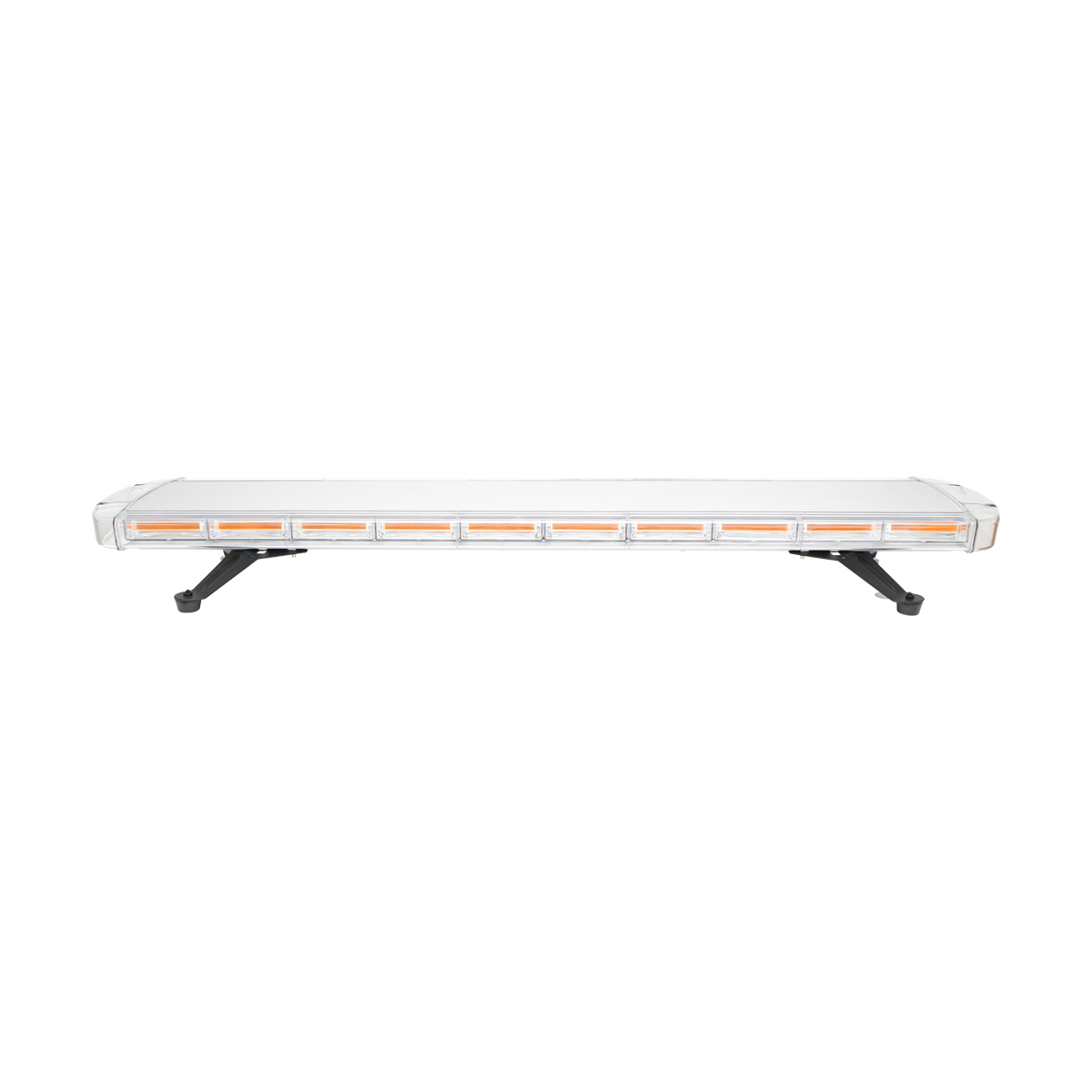 Rampa luminoasa girofar 12V cu 22 module lumina galbena 1180x210x64mm Breckner Germany – imagine 6