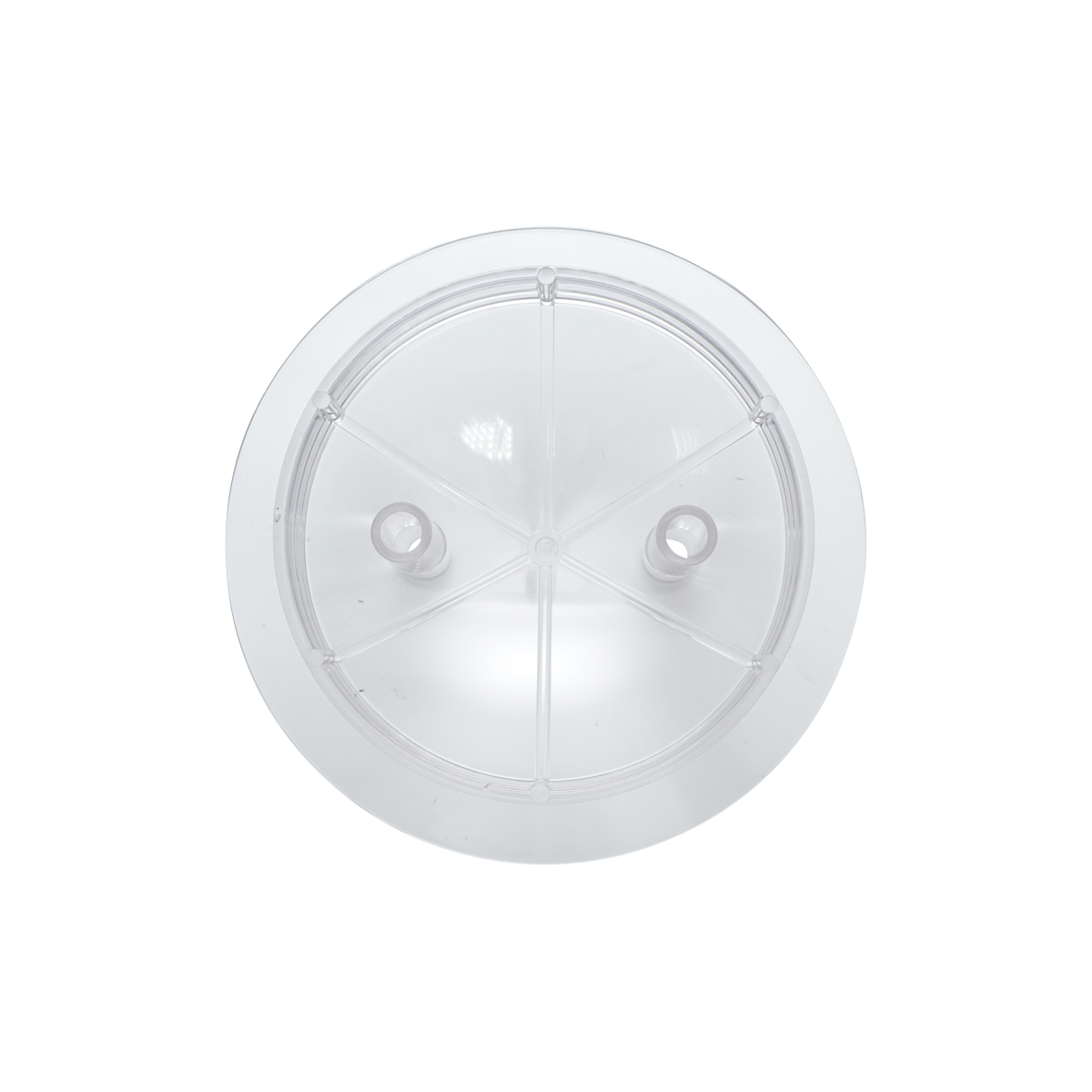 Capac transparent cu 2 iesiri bidon 30L pentru aparat de muls vaci Breckner Germany – imagine 3