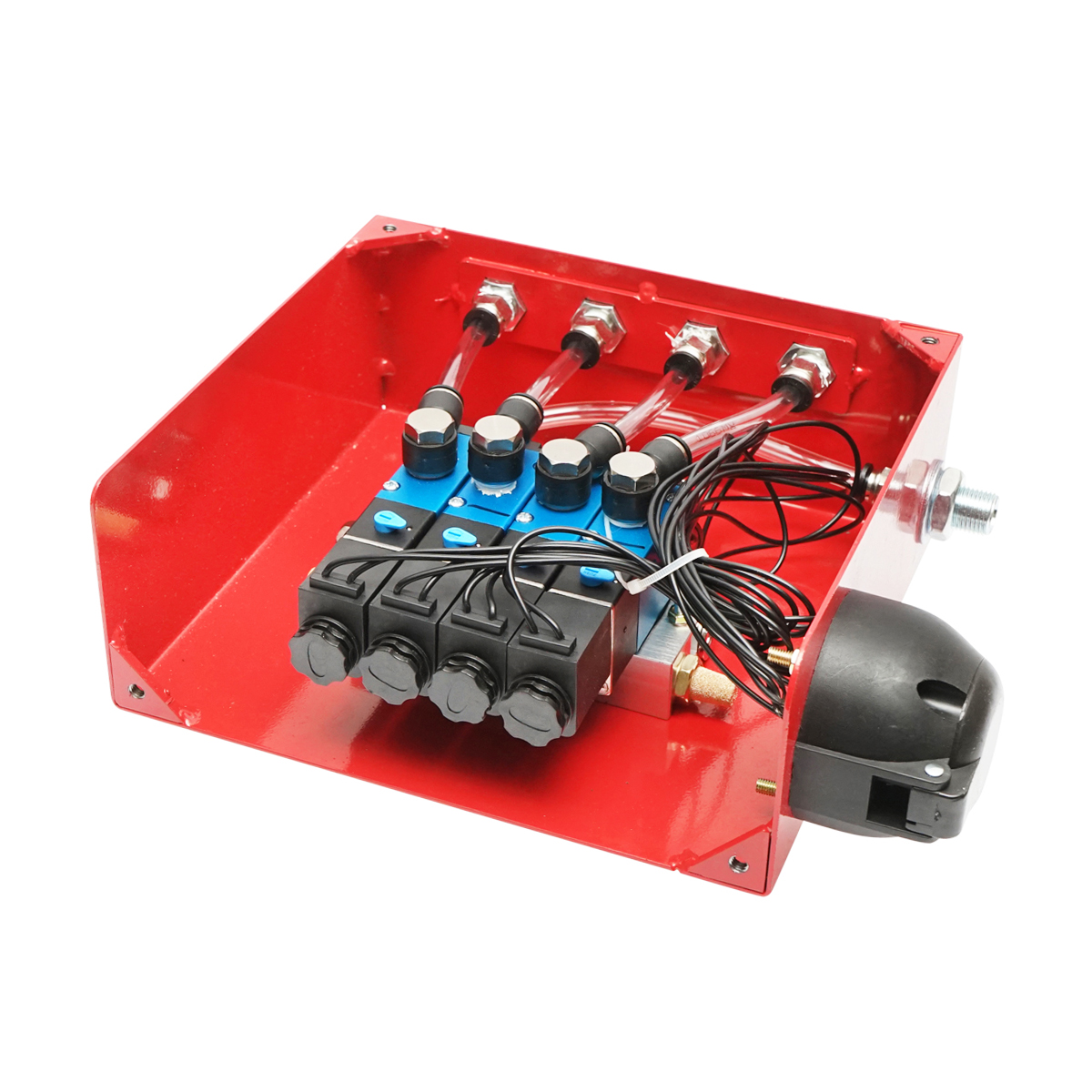 Caseta de electroventile pentru troliu 12V 2 inchis/2 deschis Tractor Forestier  – imagine 2