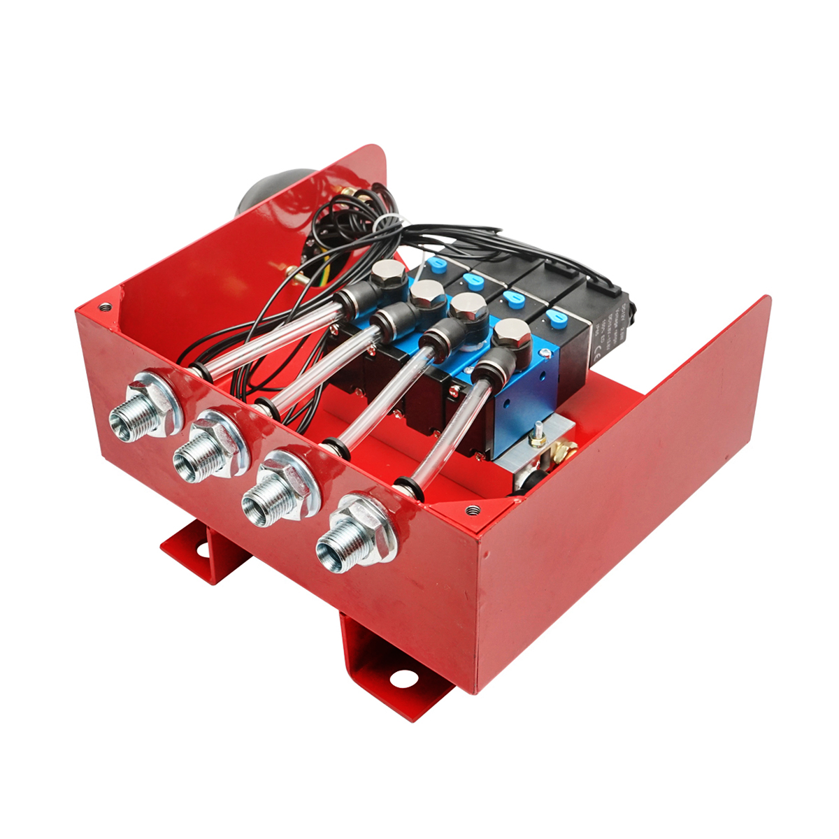 Caseta de electroventile pentru troliu 12V 2 inchis/2 deschis Tractor Forestier  – imagine 4