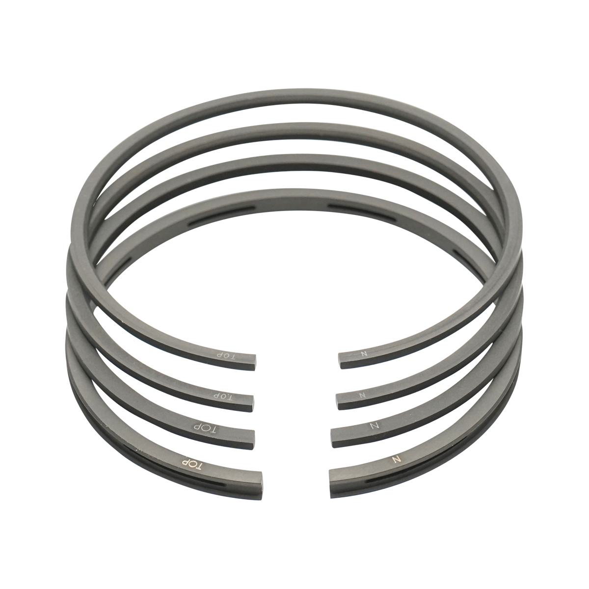 Set segmenti fi 80mm 2.5mm+2,5x2,5x4mm pentru piston compresor Tractor Forestier cu motor Perkins – imagine 2