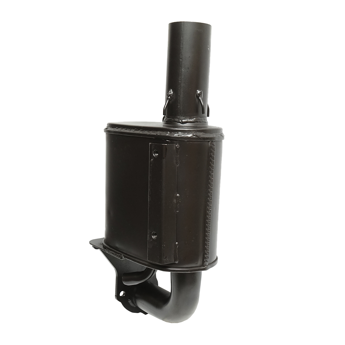 Amortizor toba esapament 240x150mm pentru JCB 3CXS-PC, 4CX-PC, 3CX, 215/3CX 15, 214e/3C 14, 215S/4CX 15, 214/3CX 14-PC, 3CX-T, 4CX, 3CXS OEM 128-H2997 – imagine 4