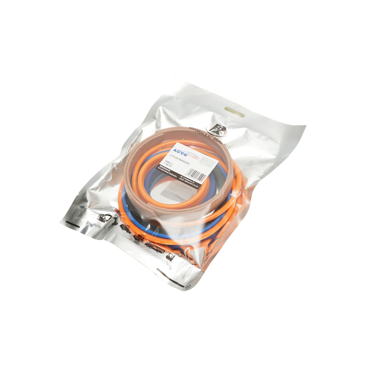 Kit garnituri reparatie cilindru hidraulic, corp fi 110mm si tija fi 60mm pentru JCB 3CX, 4CX OEM 991-00110 – imagine 2
