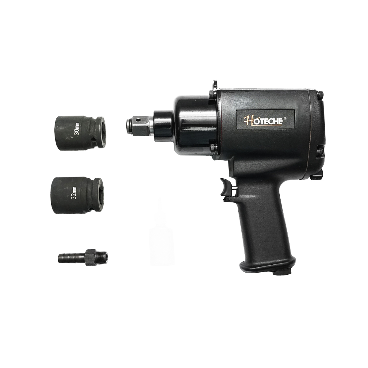Pistol pneumatic reversibil cu impact 3/4 inch, 1300Nm, presiune de lucru 6 Bar Hoteche