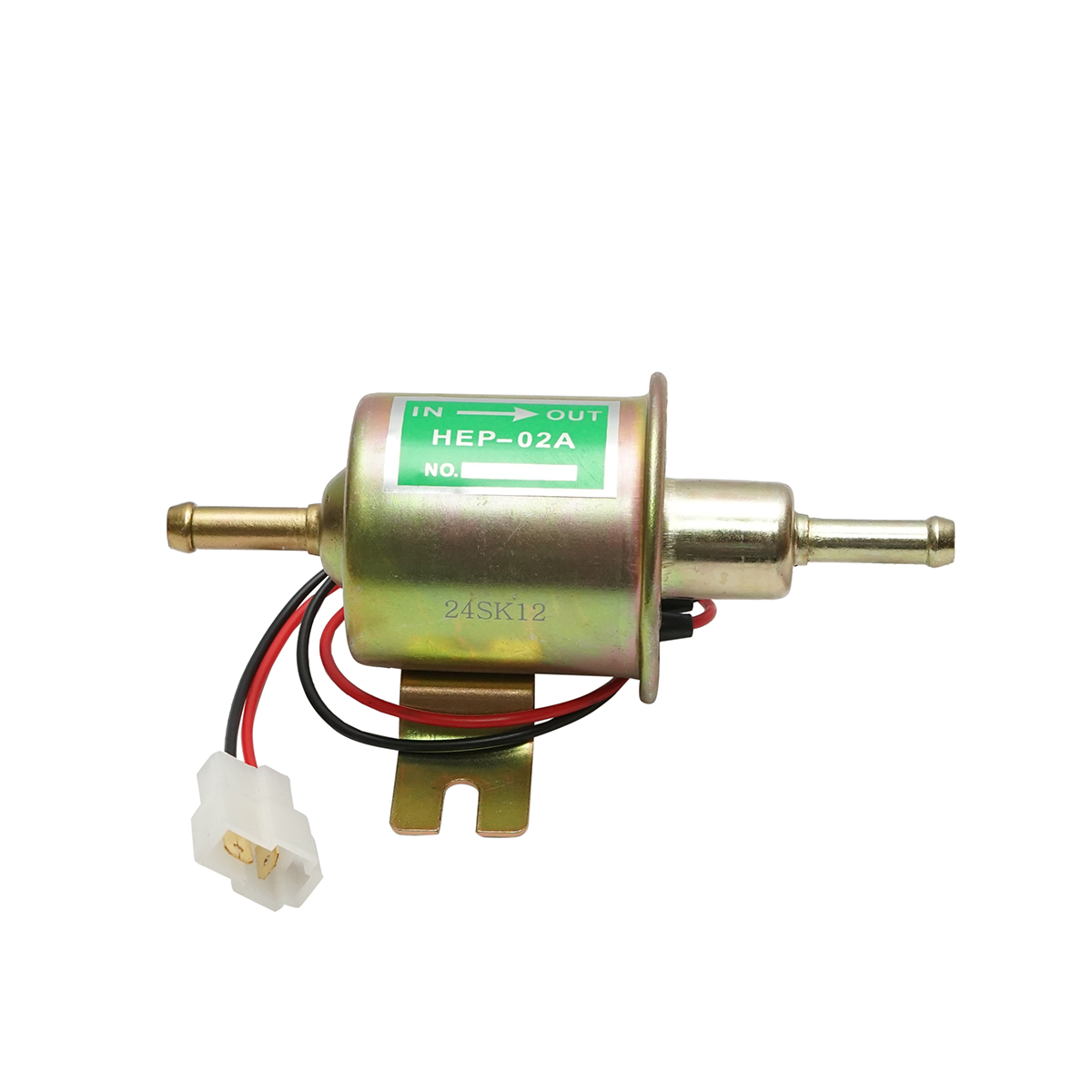 Pompa alimentare electrica HEP universala pentru motorina/benzina, cu filtru incorporat, 12V/02A