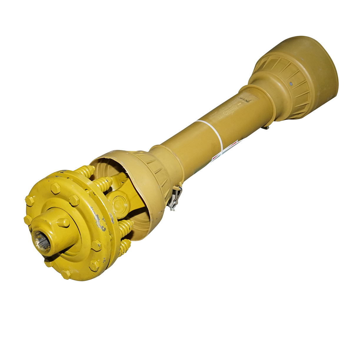 Cardan 850 mm T5 cu ambreiaj compus din 2 discuri cruce 30,2x80 (teava triunghiulara) 1 3/8 Z=6 – imagine 2