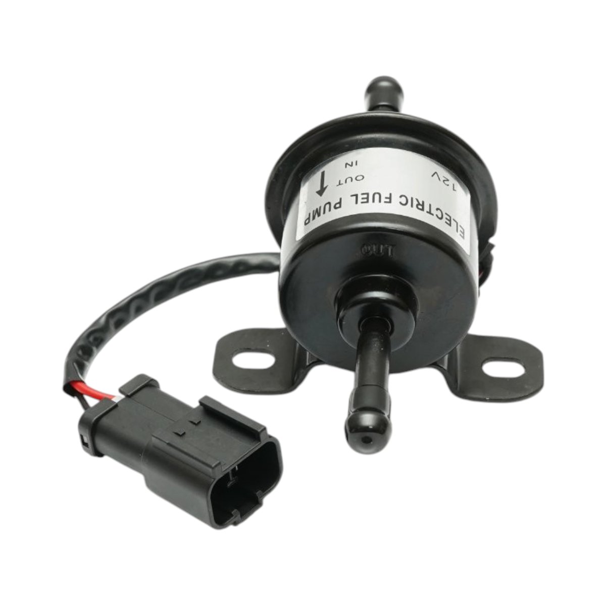 Pompa alimentare electrica universala 12V, L=130mm, fi 8mm pentru motorina/benzina OEM YK-3104 – imagine 3