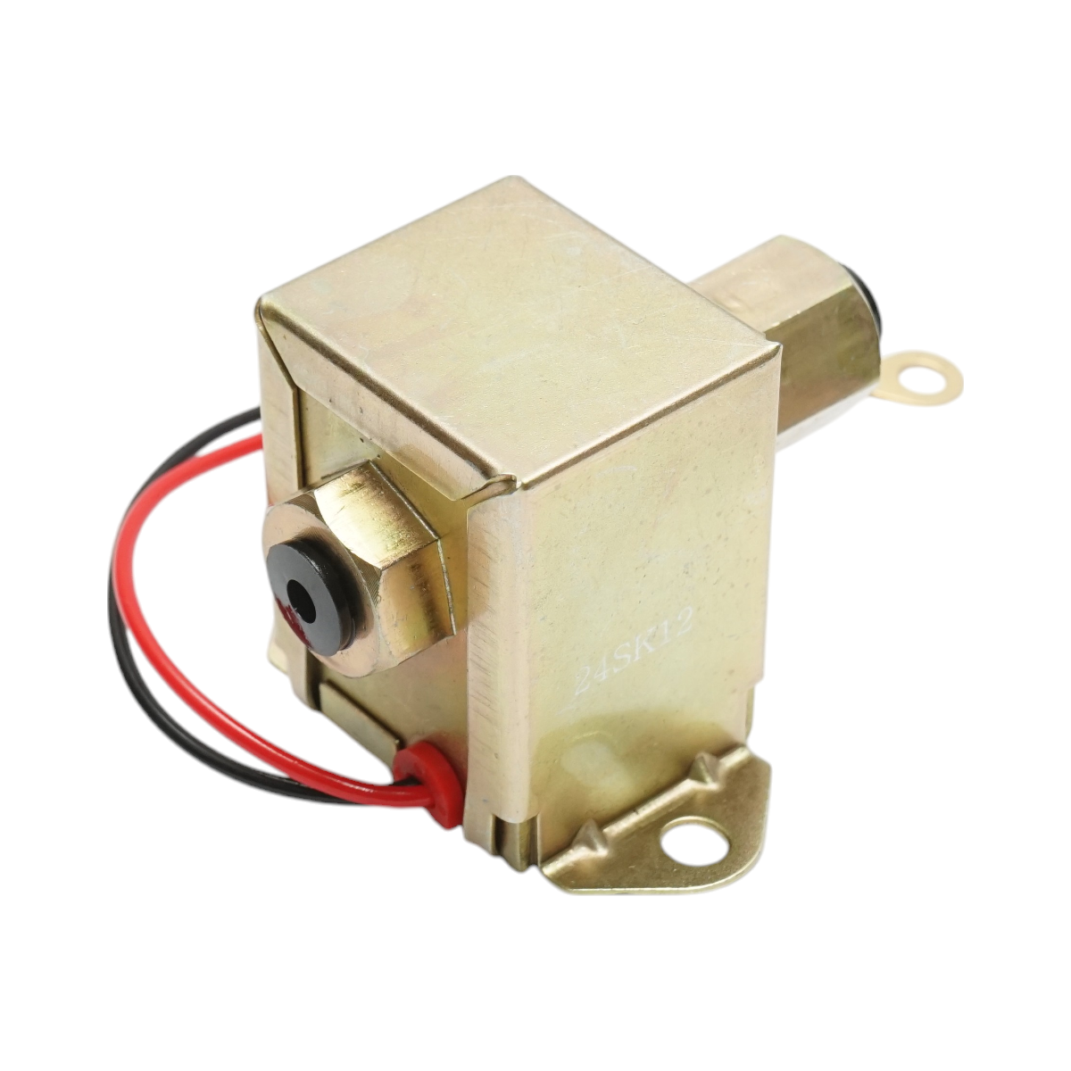 Pompa alimentare electrica universala cu filtru incorporat, 12V, L=135mm, fi 8mm pentru motorina/benzina OEM YK-2049 – imagine 2