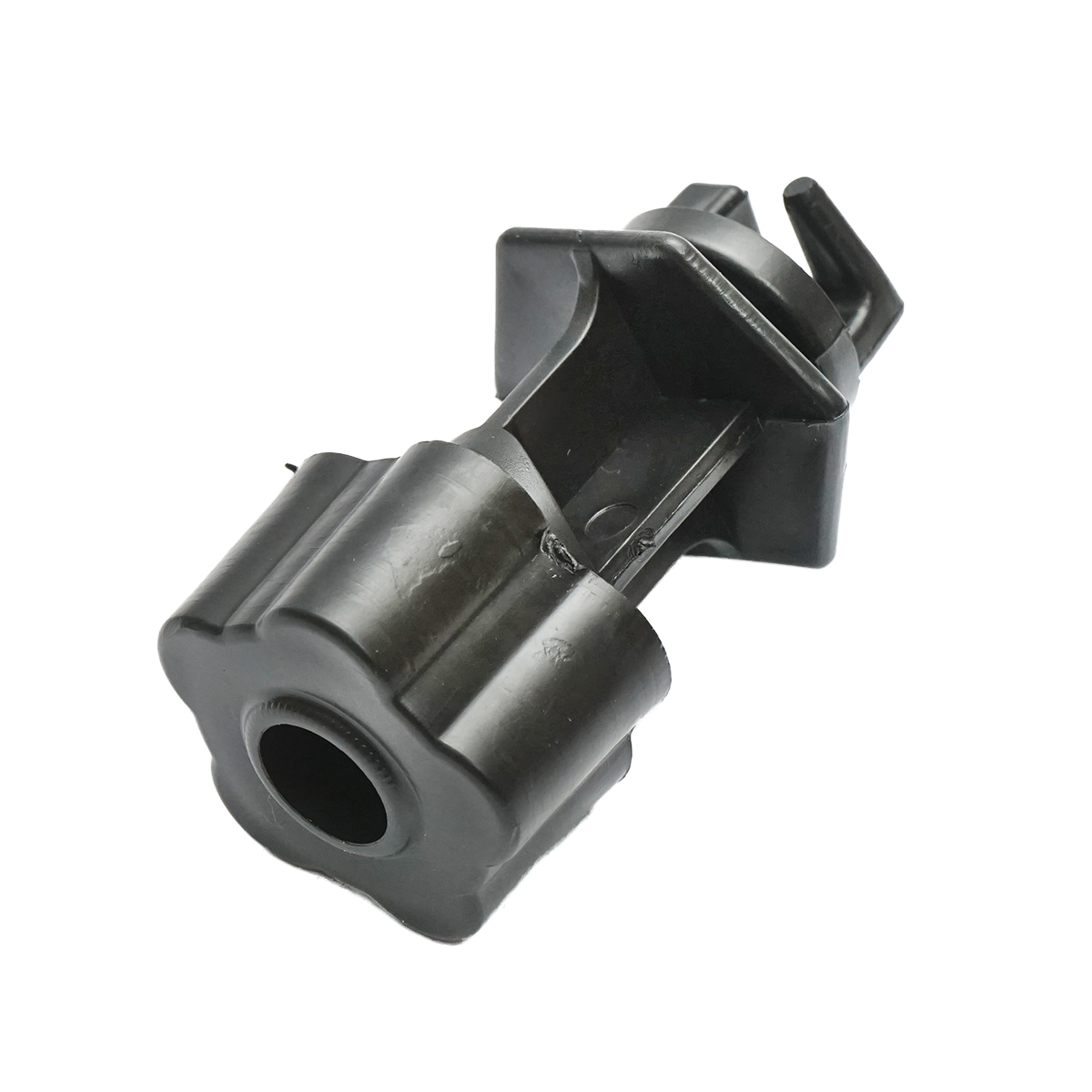 Izolator prindere cu filet, negru pentru stalp metalic gard electric Breckner Germany – imagine 4