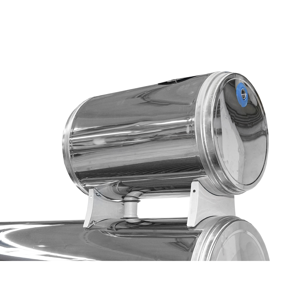 Panou solar nepresurizat inox cu 24 tuburi pentru apa calda, boiler 170L, 1650x2200x1820mm Breckner Germany – imagine 11
