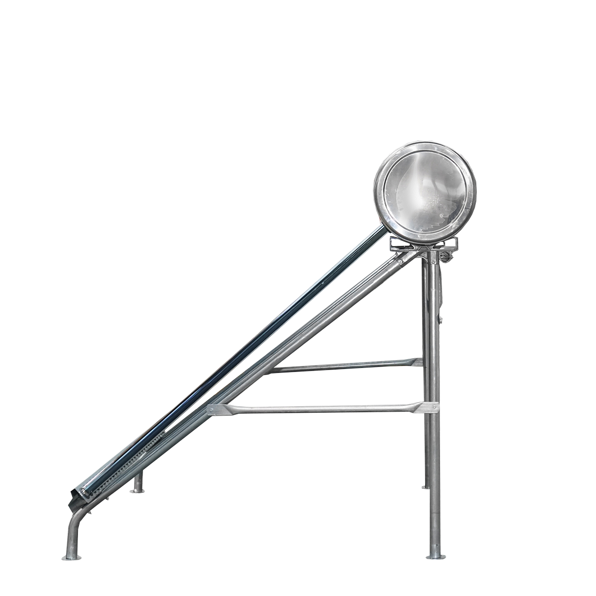 Panou solar nepresurizat inox cu 30 tuburi pentru apa calda, boiler 210L, 2020x2200x1820mm Breckner Germany – imagine 8