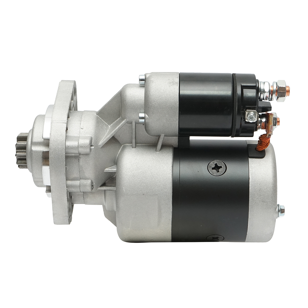 Electromotor 12V, 3.0kW, 340mm tip Bosch pentru John Deere, Renault cod OEM AL110597, RE239087, RE41748, RE41749, AR91813, AL62690, AL110598, RE42730 Breckner Germany – imagine 2