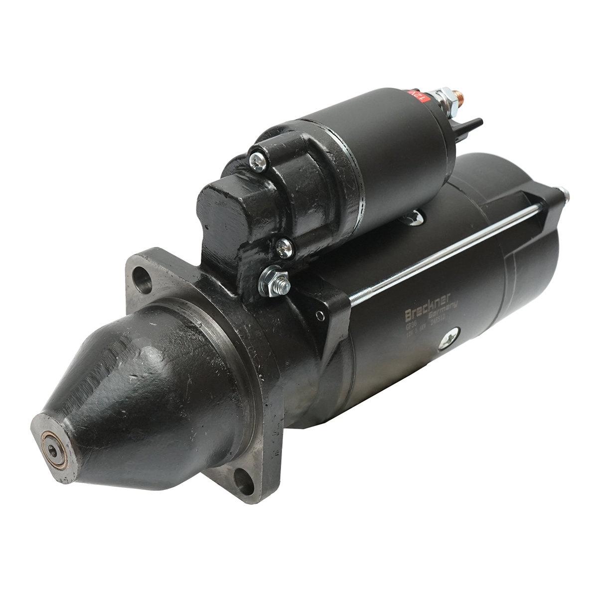 Electromotor 12V/3.4KW tip Iskra 320mm pentru John Deere OEM AL110597
