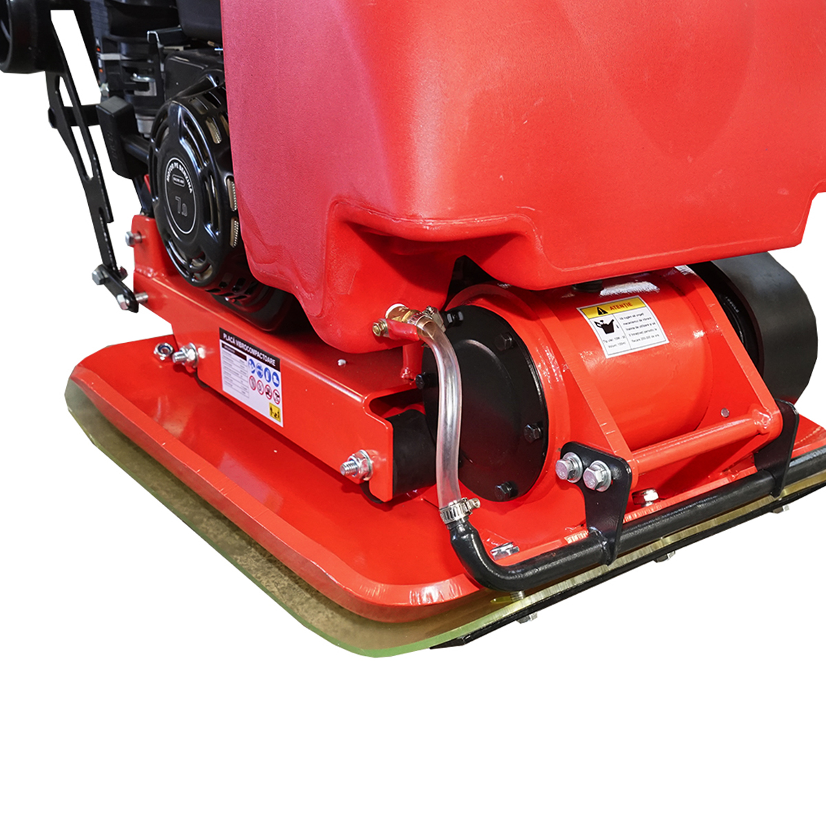 Placa compactoare C90-B cu suprafata de lucru 540x420mm, motor standard euro 5, 196CC/6.5CP, 5500 rot/min 80Kg cu rezervor apa Breckner Germany – imagine 14
