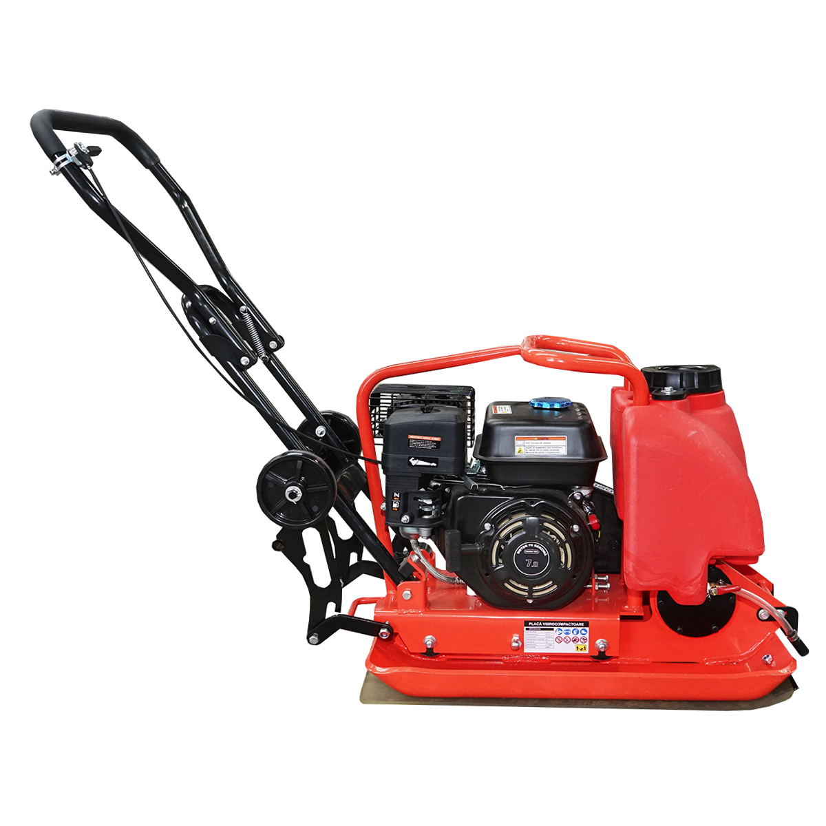Placa compactoare C100-A cu suprafata de lucru 690x460mm, motor standard euro 5, 196CC/6.5CP, 5400 rot/min 106Kg cu rezervor apa Breckner Germany – imagine 5
