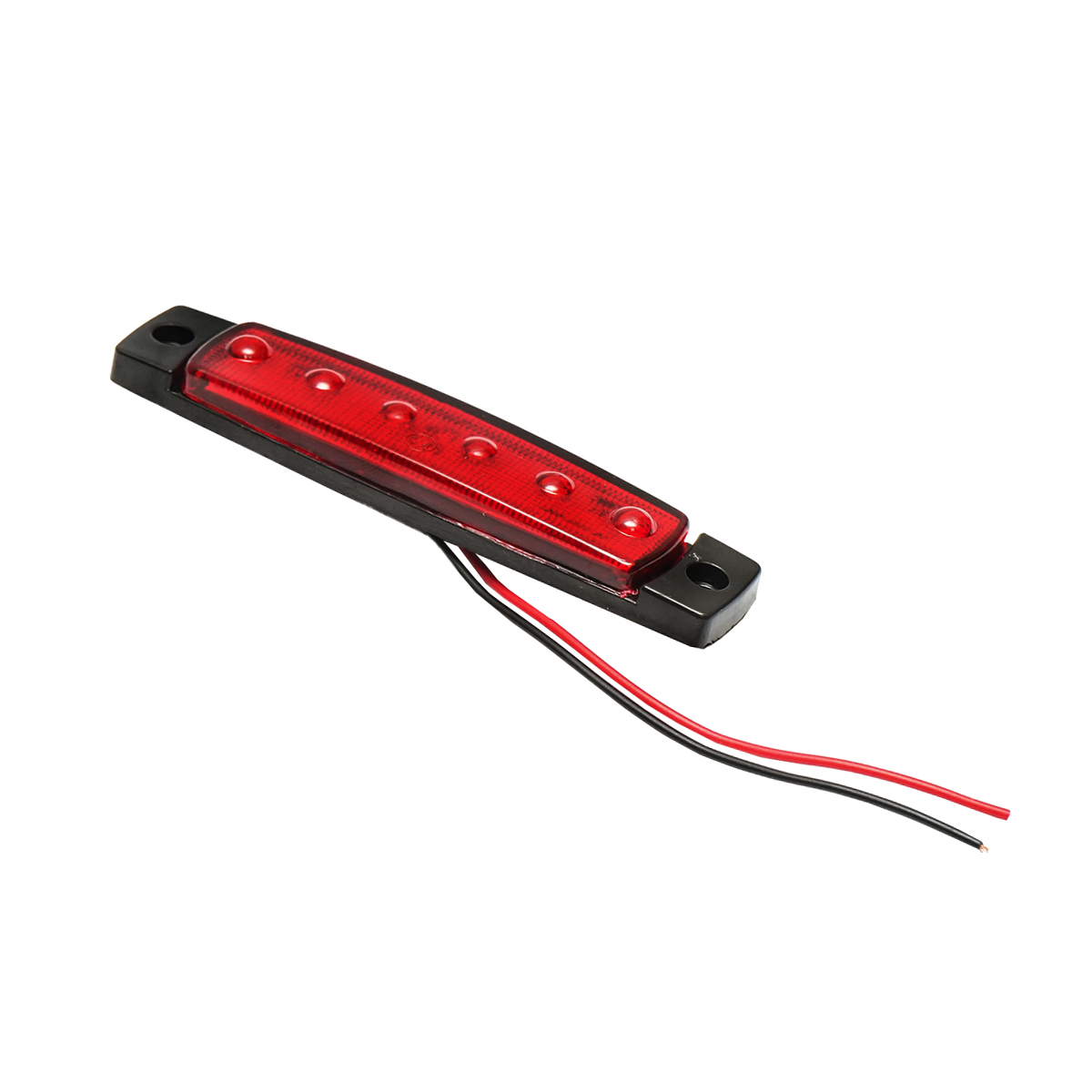 Lampa laterala de gabarit LED rosie 12-24V FR0172 Breckner Germany – imagine 2