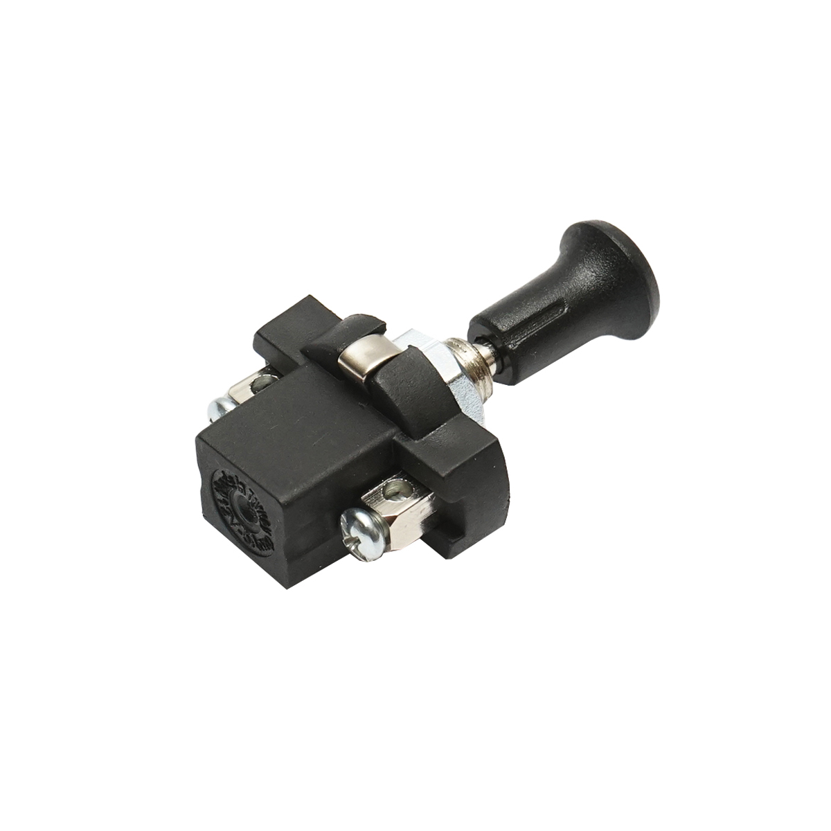 Intrerupator scurt on-off 12V/5A pull switch cu piulita prindere metalica Breckner Germany – imagine 4