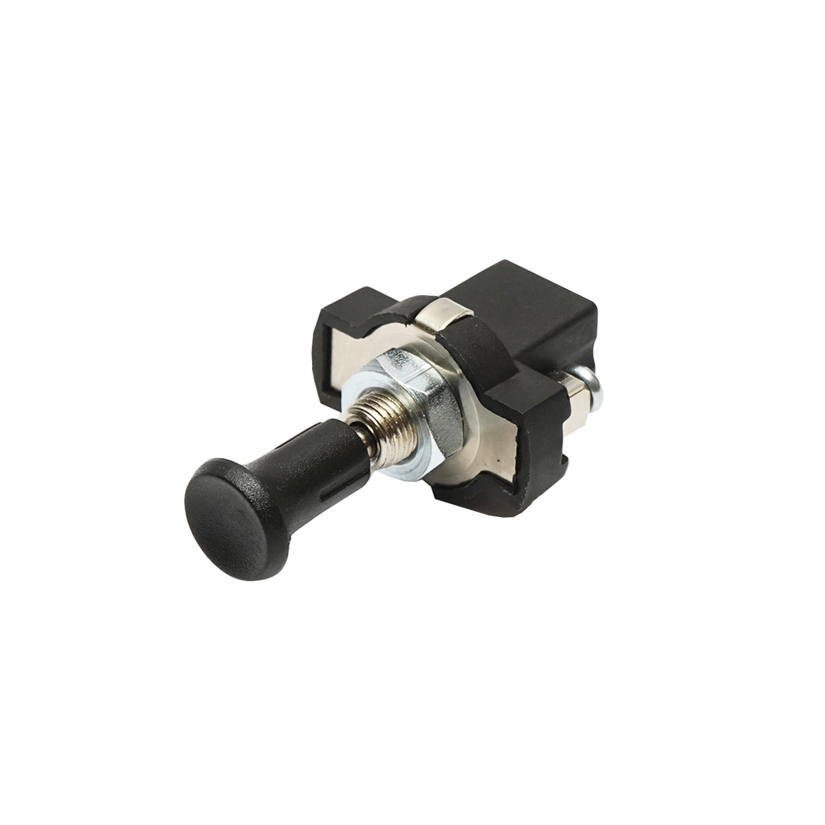 Intrerupator scurt on-off 12V/5A pull switch cu piulita prindere metalica Breckner Germany – imagine 5