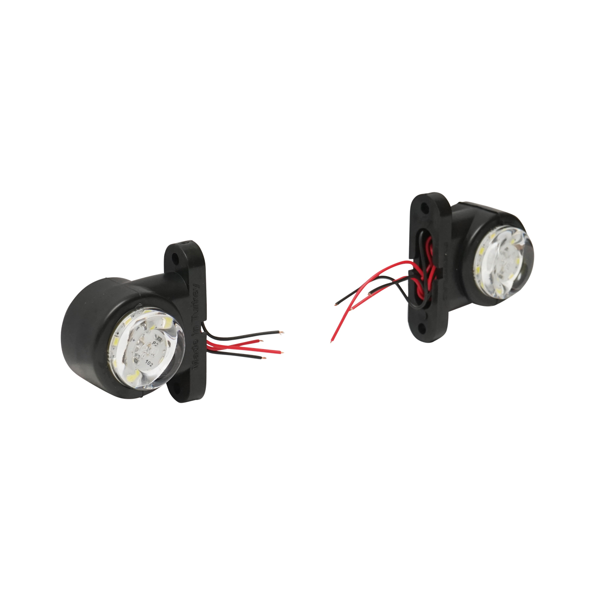 Lampi laterale de gabarit cu LED 12-24V, rosu-alb FR0102 Breckner Germany – imagine 4