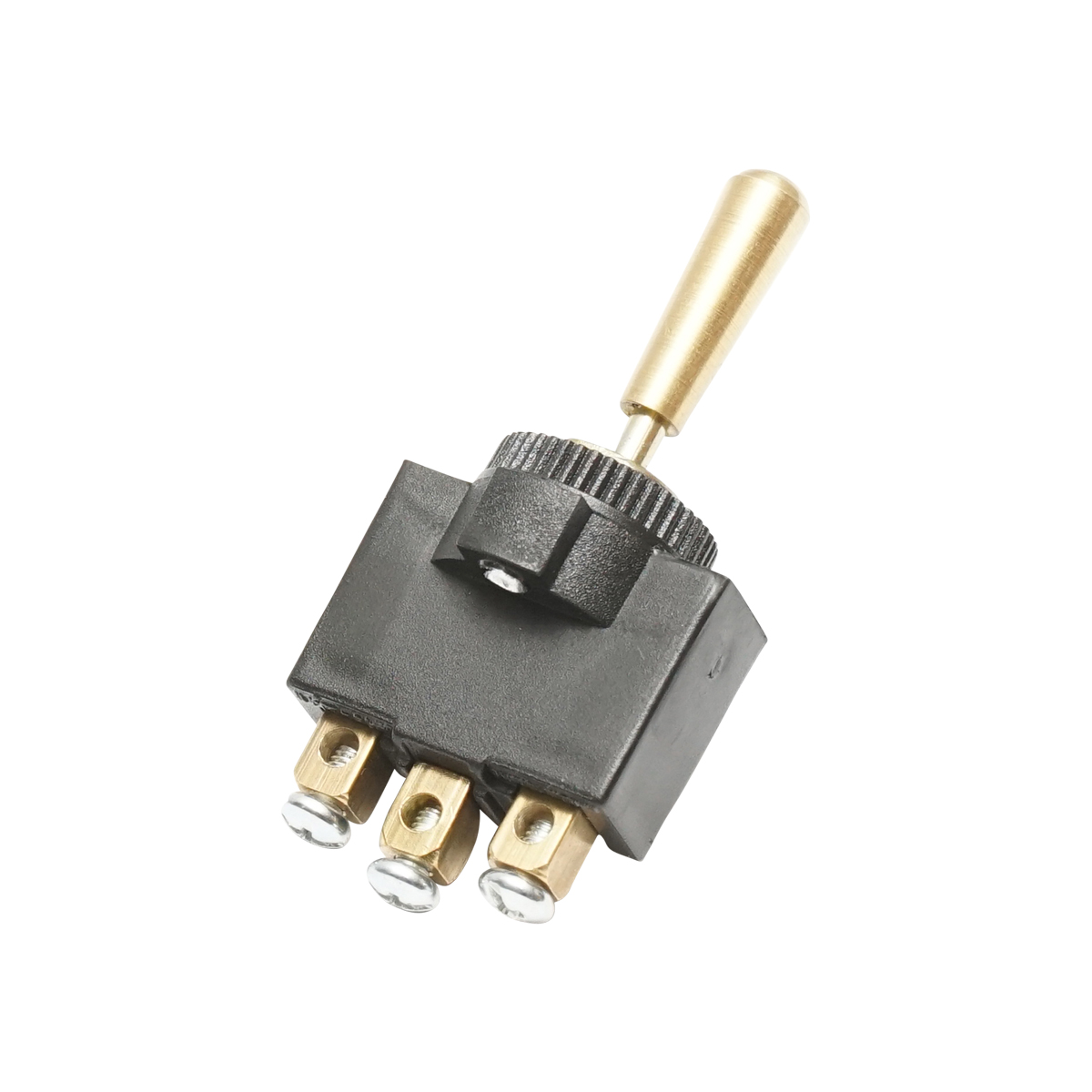 Comutator 3 pozitii cu maneta metalica 12-24V DC/10A, 125-250V AC/2A Breckner Germany – imagine 3