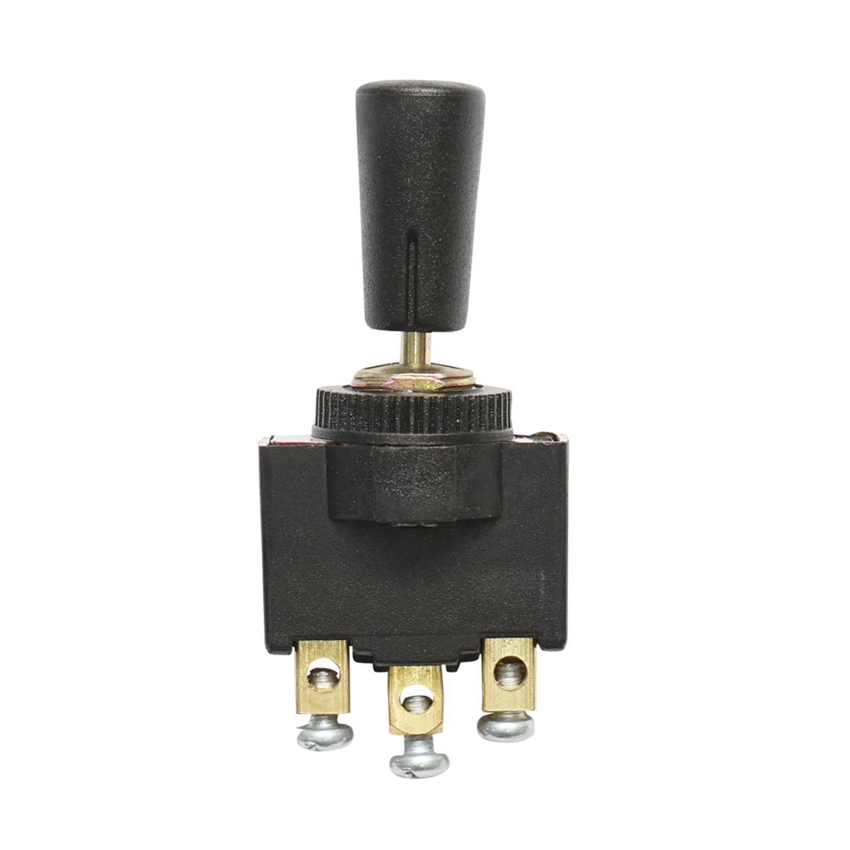 Comutator 3 pozitii cu maneta si prindere metalica 12-24V DC/10A, 125-250V AC/2A Breckner Germany