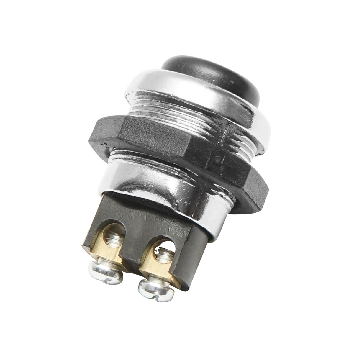 Buton pornire metalic cu revenire 12-24V DC/10A, 125-250V AC/2A Breckner Germany – imagine 3