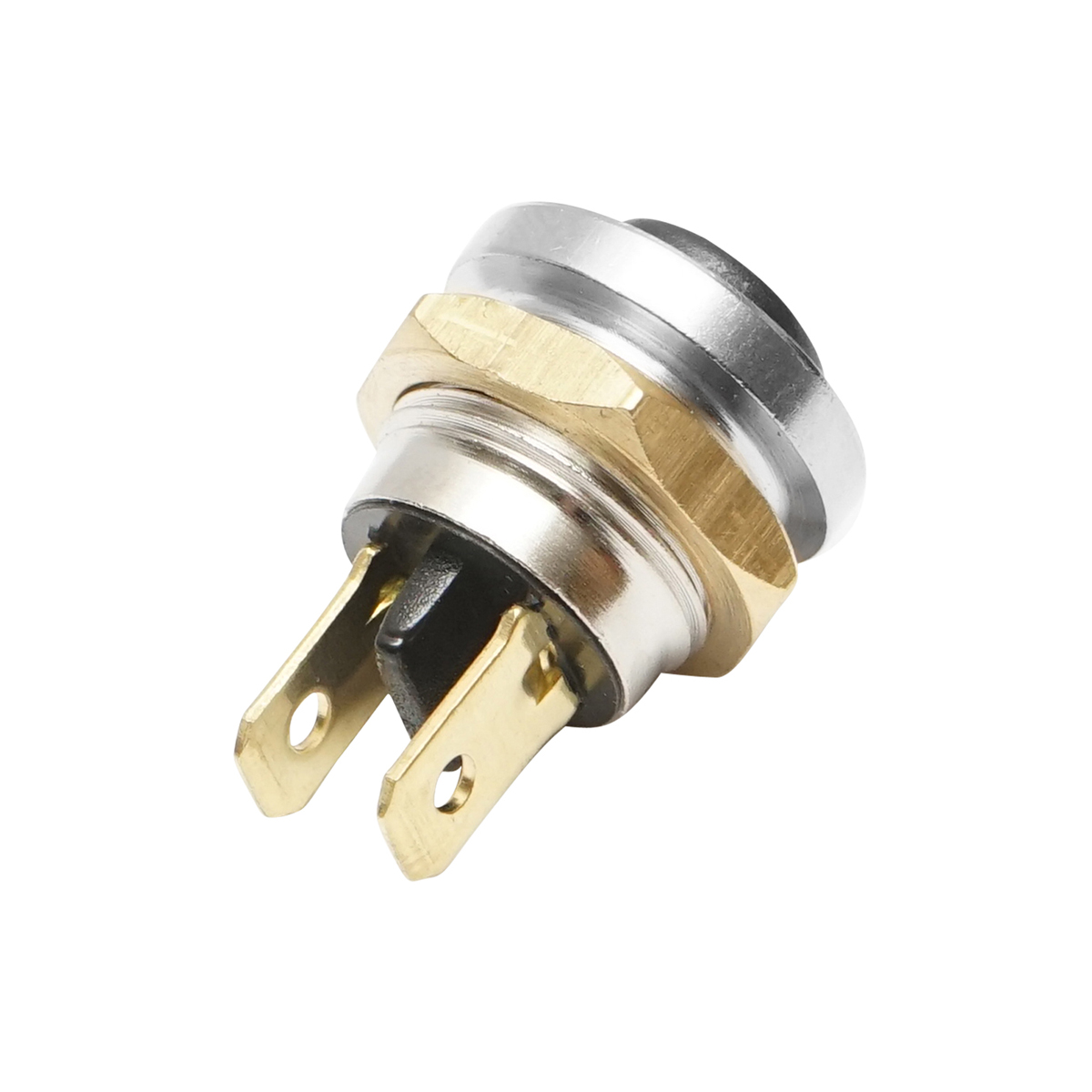 Buton pornire metalic cu revenire 12-24V DC/10A, 125-250V AC/2A Breckner Germany – imagine 3