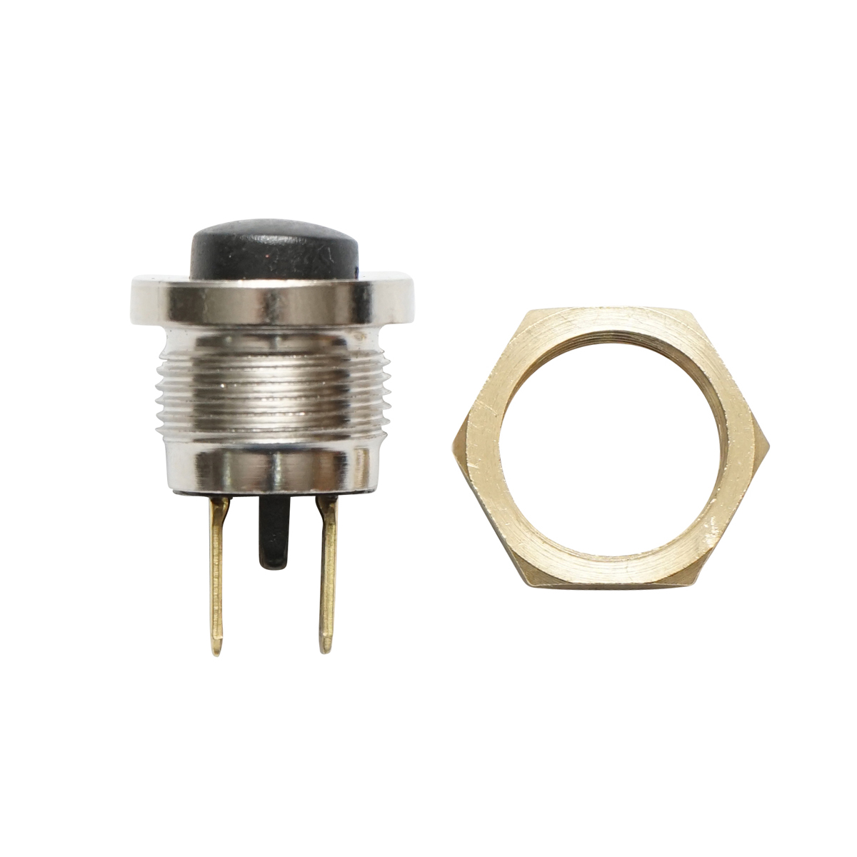 Buton pornire metalic cu revenire 12-24V DC/10A, 125-250V AC/2A Breckner Germany – imagine 5