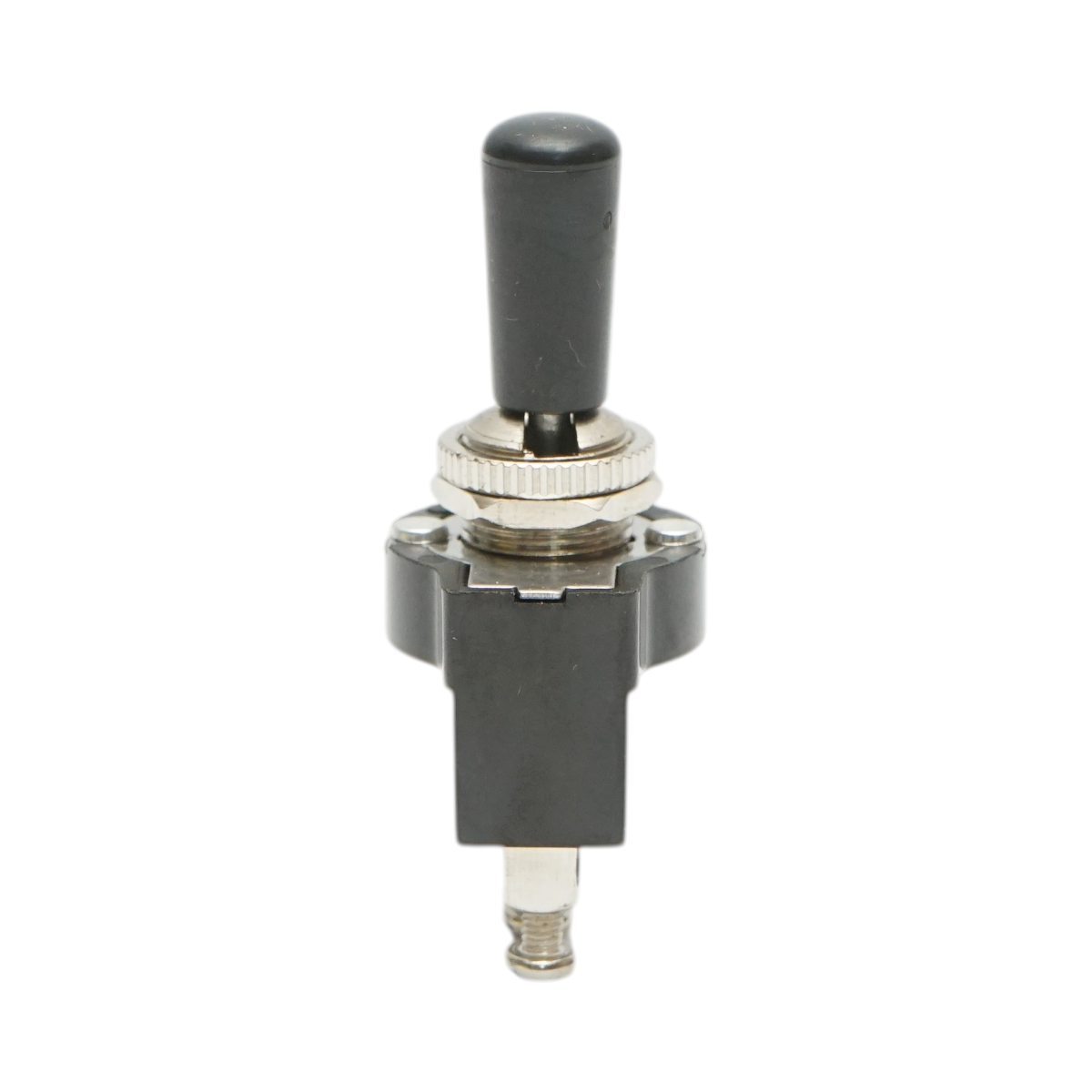 Comutator 3 pozitii 12-24V DC/10A, 125-250V AC/2A, maneta plastic, prindere metalica Breckner Germany – imagine 3