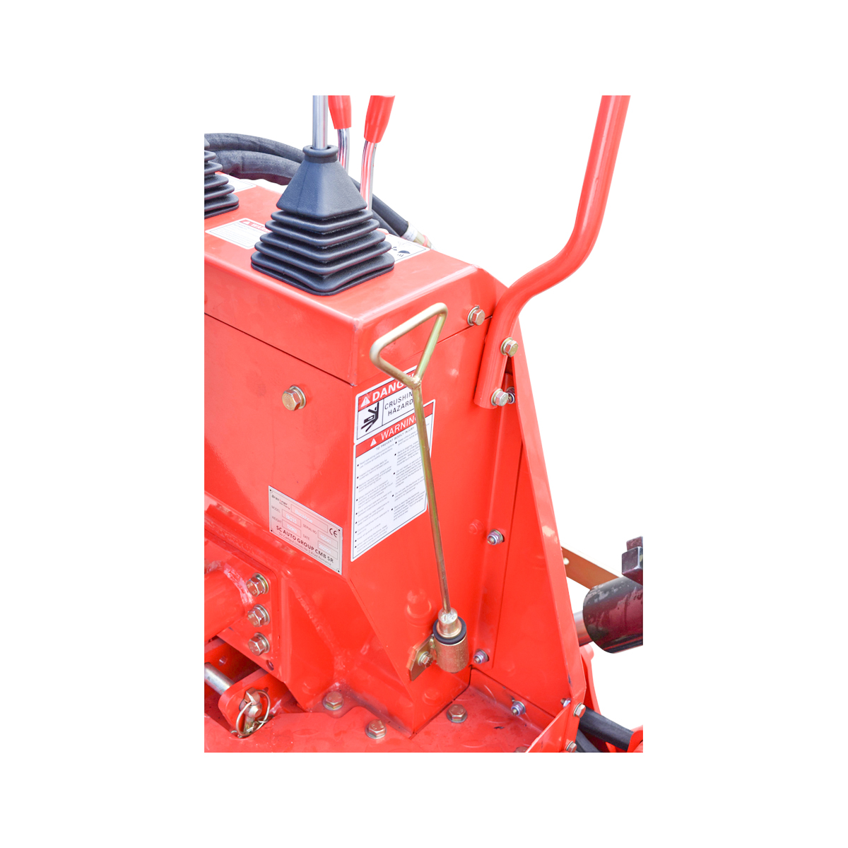 Brat excavator pentru tractor 25-50CP rotatie 180 grade, adancime excavare 2.2m 570Kg Breckner Germany – imagine 12