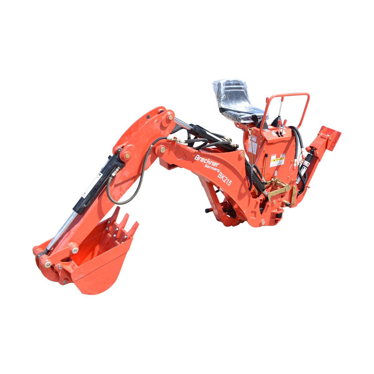 Brat excavator pentru tractor 25-50CP rotatie 180 grade, adancime excavare 2.2m 570Kg Breckner Germany – imagine 2