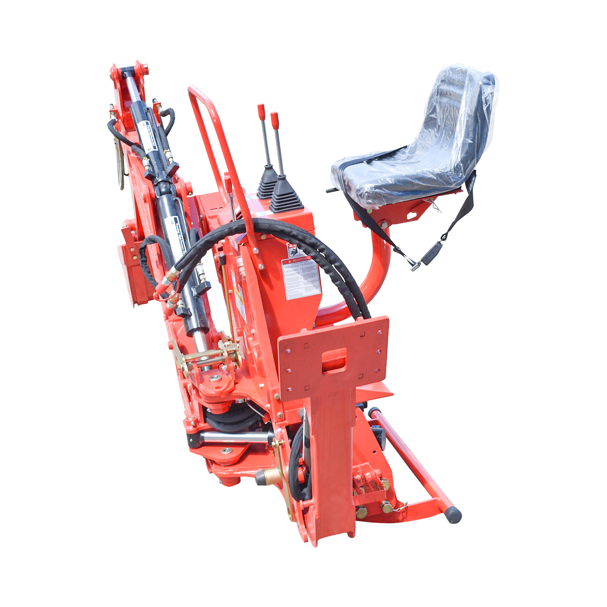 Brat excavator pentru tractor 25-50CP rotatie 180 grade, adancime excavare 2.2m 570Kg Breckner Germany – imagine 7